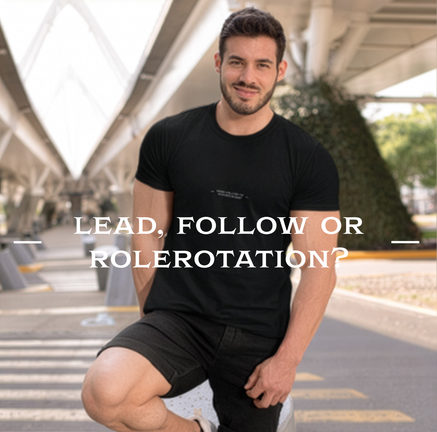 Rolerotation 2 T-Shirt - 'Lead, Follow or Rolerotation?'