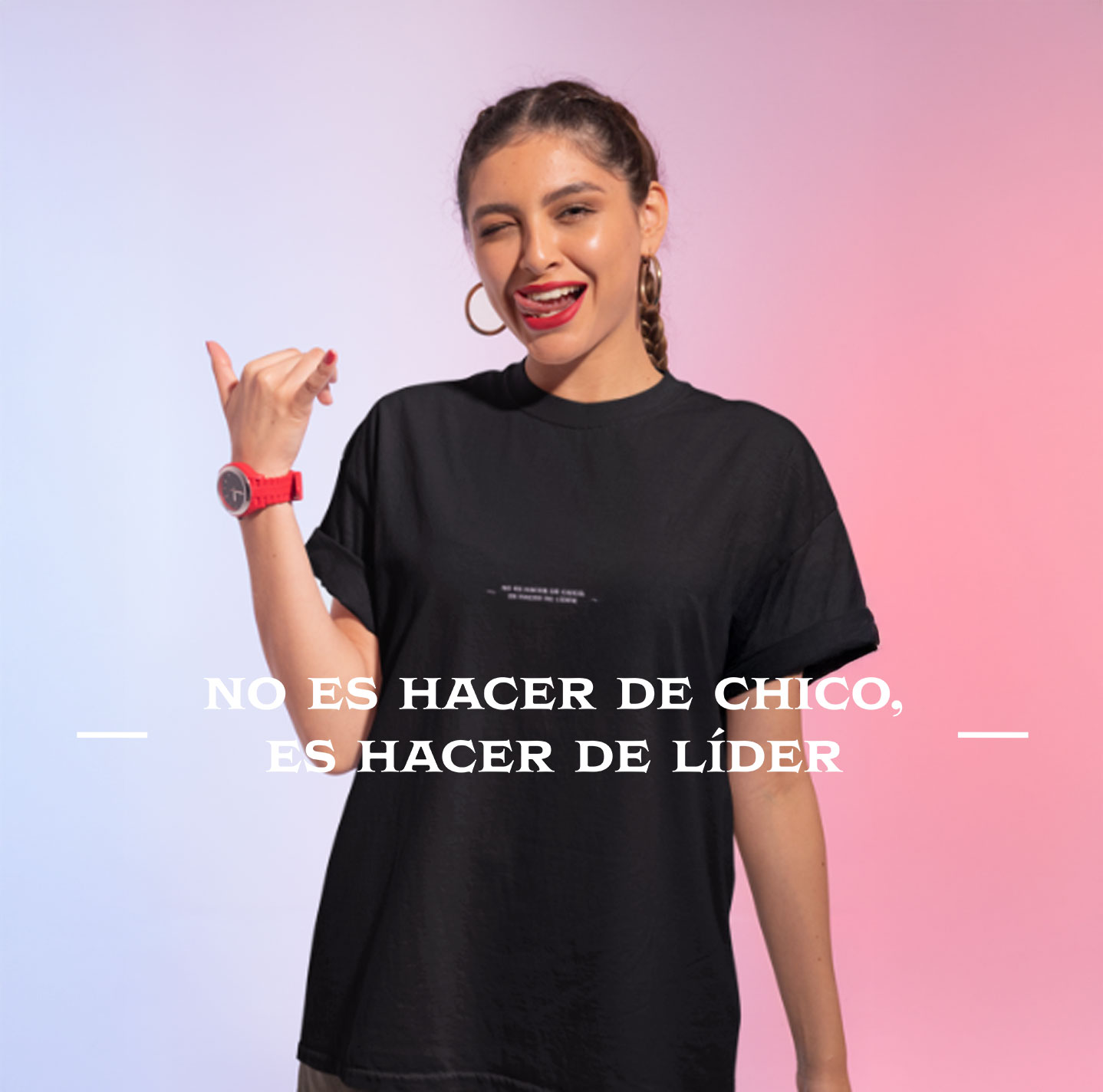 Maria T-Shirt - 'No es hacer de chico, es hacer de Líder'