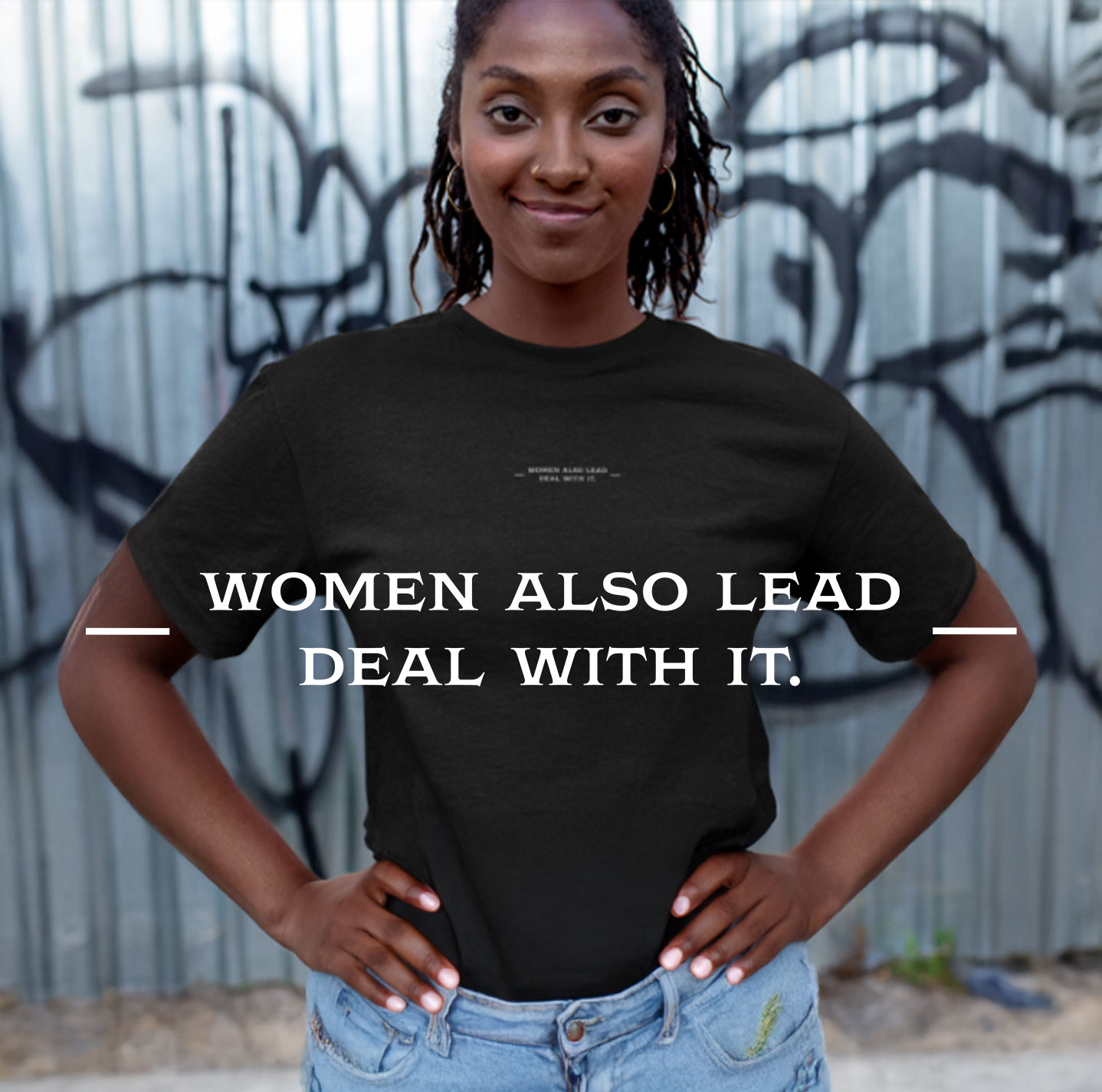 Fiorella and Linda T-Shirt - 'Women also Lead'