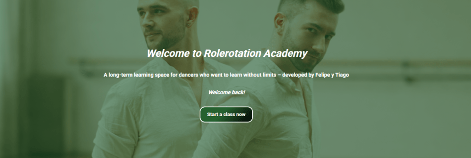 Rolerotation Academy - Learn to dance both roles online with Felipe y Tiago