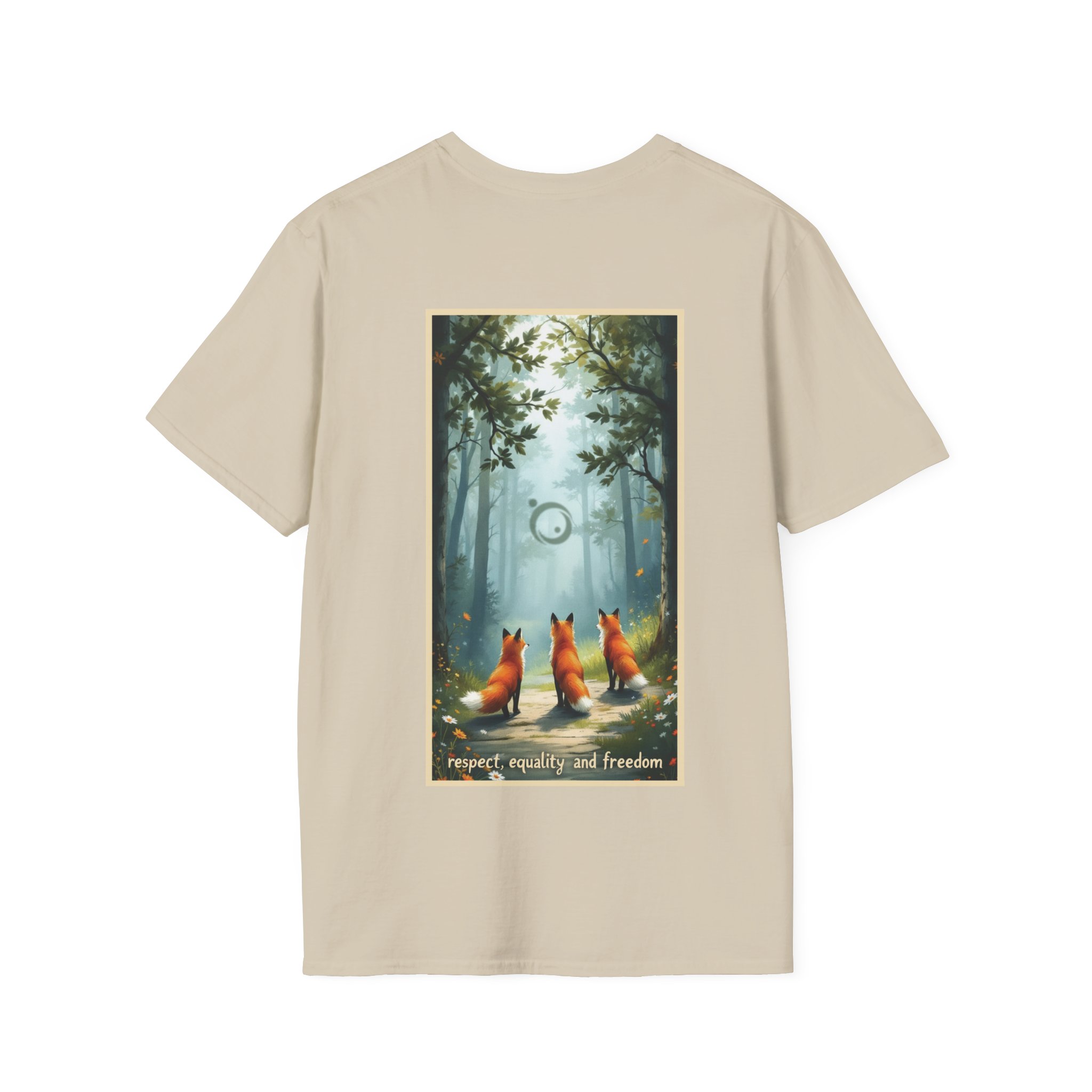 Respect, Equality and Freedom Foxes T-Shirt - Image 6