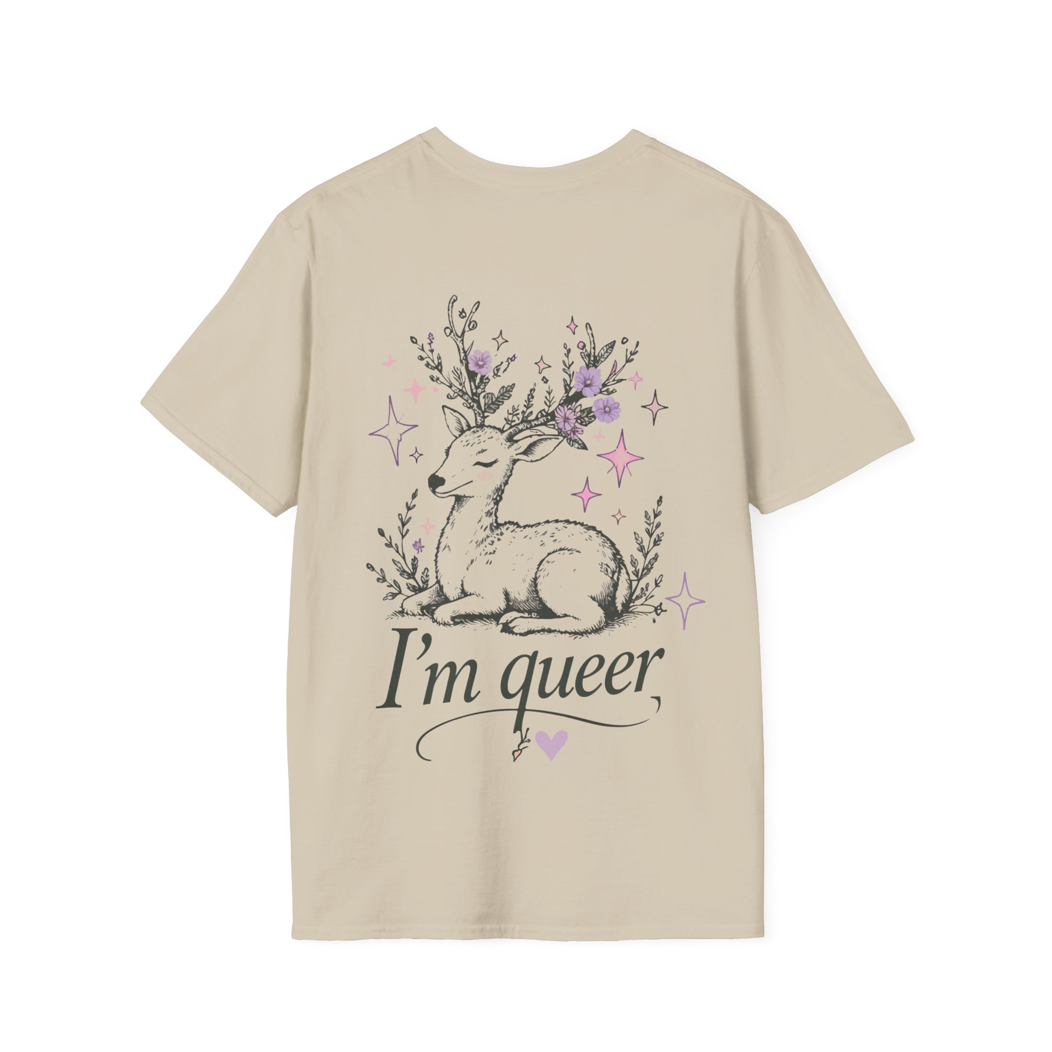 'Oh Deer, I'm Queer' T-Shirt - Image 6